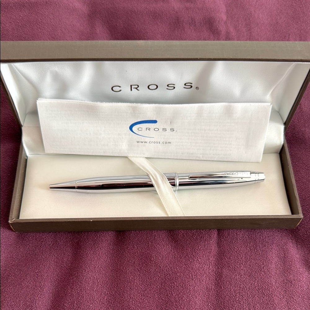 Cross Silver Pen in Gift Box